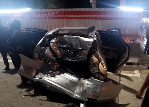 Kecelakaan di Bawen menewaskan 3 orang (Foto: Polrestabes Semarang)