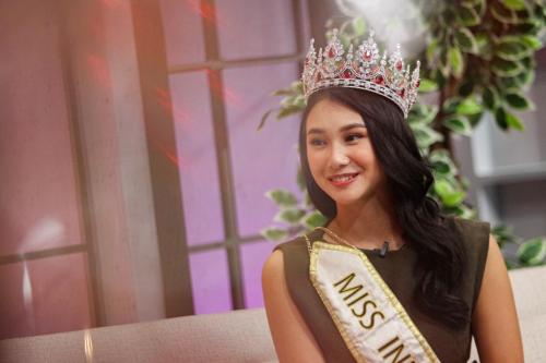 Persiapan Miss World 2023, Miss Indonesia 2022 Audrey Vanessa Kenang Warisan Liliana Tanoesoedibjo: Gaya Hidup Okezone